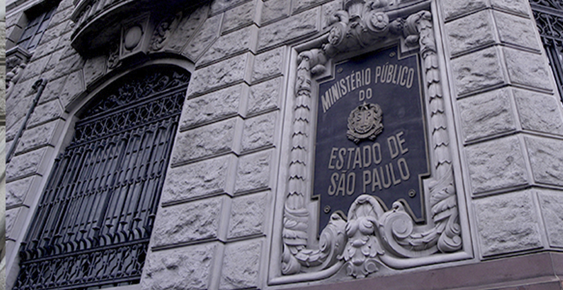 Fachada da sede do MPSP
