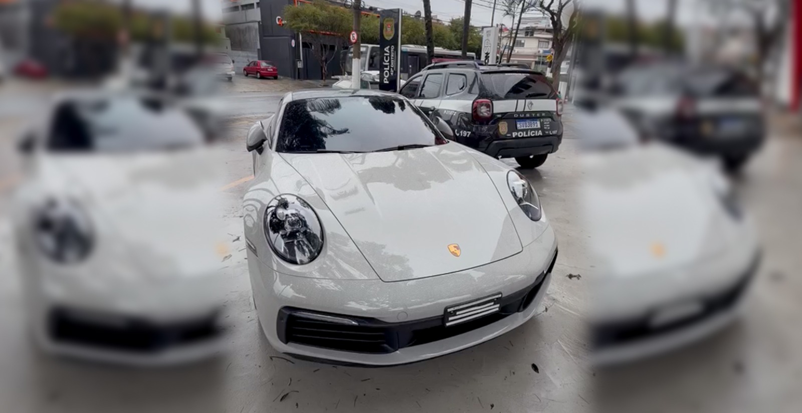 Porshe branca 