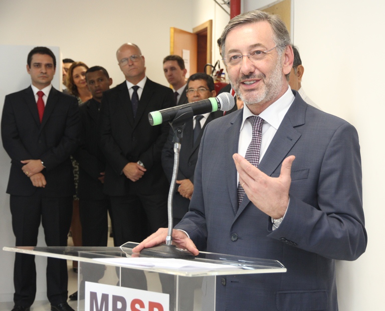 Procurador-Geral Márcio Elias Rosa: espaço físico irá contribuir, como instrumento de cidadania, para a promoção da justiça