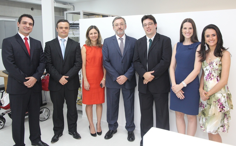 Procurador-Geral Márcio Elias Rosa e os Promotores de Atibaia