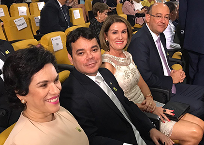 Ivana Cei e membros do MP-AP prestigiam posse do PGJ de São Paulo