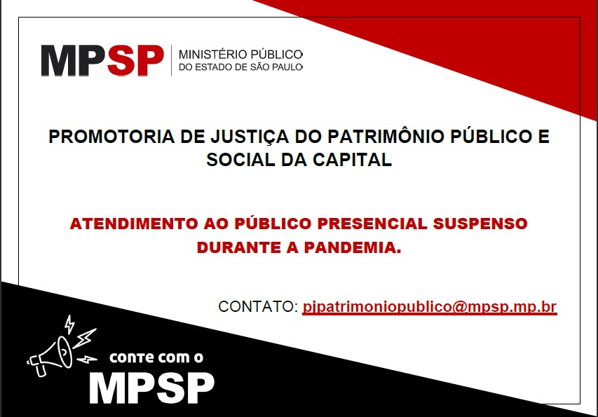 Emissão de boletos MPSP - Ministério Público do Estado de São Paulo